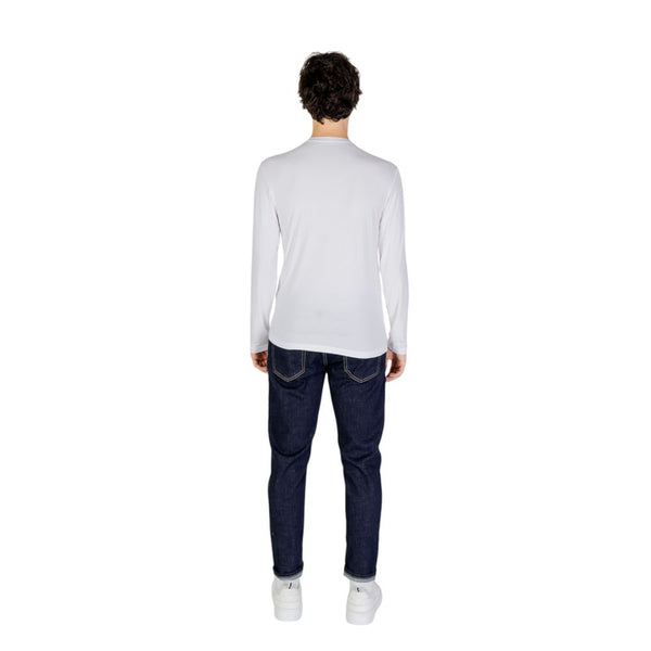 Emporio Armani Underwear White Modal Long Sleeve
