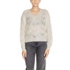 Jacqueline De Yong Cream Marabou Sweater