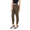 ICHI Green Polyester Skinny Pant