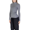 Morgan De Toi Gray Viscose Turtleneck