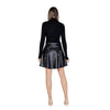 Morgan De Toi Black Viscose Midi