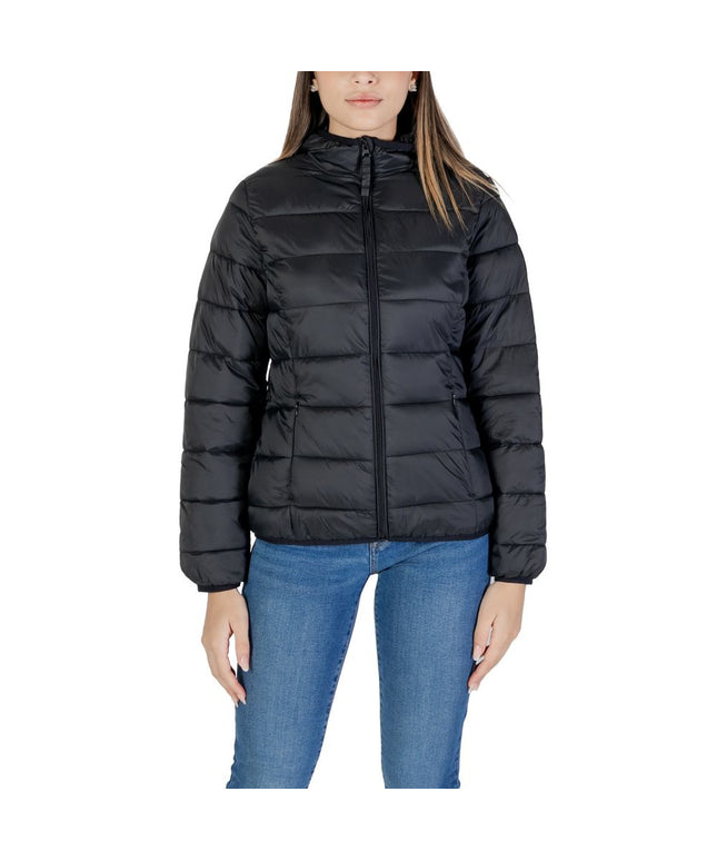 B.Young Black Nylon Jackets & Coat