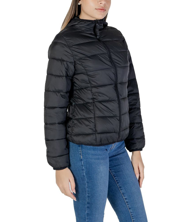 B.Young Black Nylon Jackets & Coat