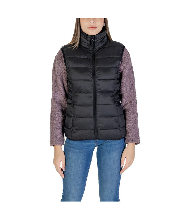B.Young Black Nylon Sleveless Jacket