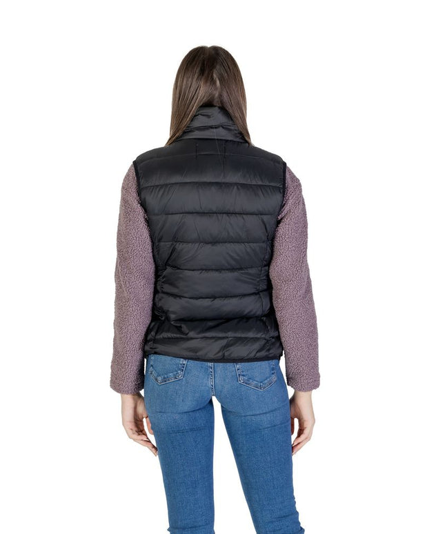 B.Young Black Nylon Sleveless Jacket
