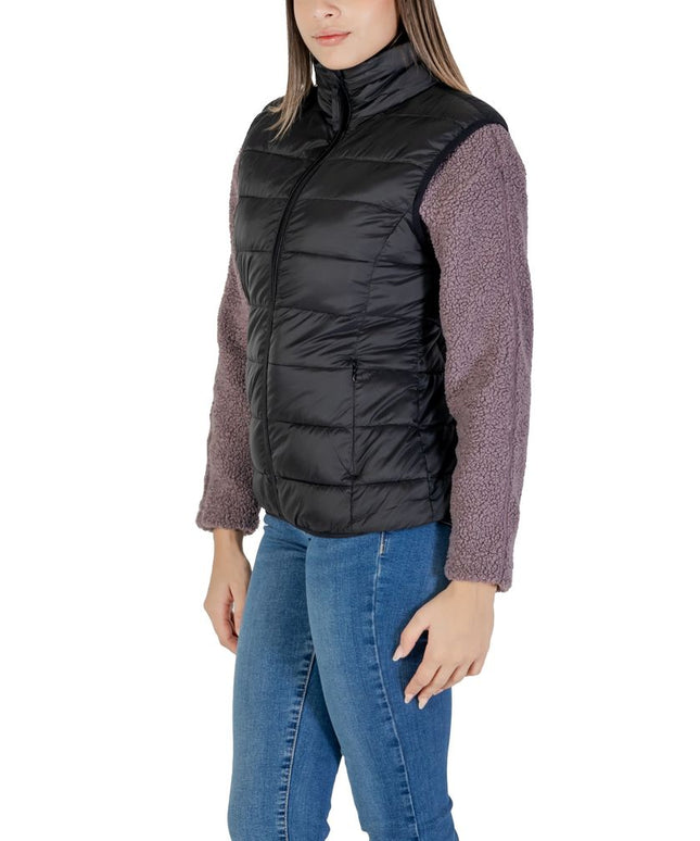 B.Young Black Nylon Sleveless Jacket