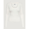 Jacqueline De Yong White Viscose Sportswear