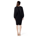 Rinascimento Black Polyester Long