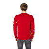 Only & Sons Red Marabou Sweater