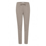 ICHI Beige Polyester Pant