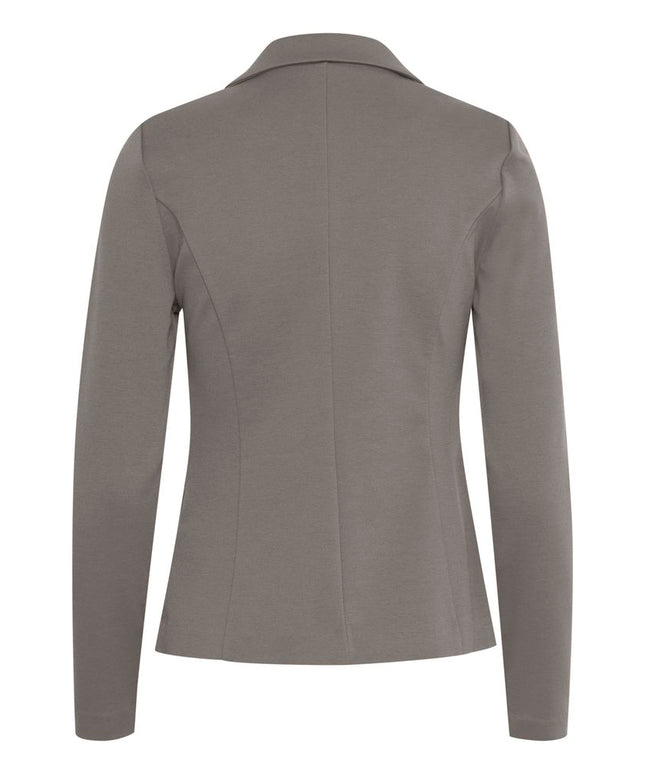 ICHI Beige Polyester Blazer