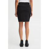 ICHI Black Polyester Mini
