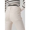 Morgan De Toi Beige Cotton Pant