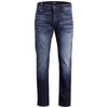 Jack Jones Blue Cotton Relaxed Fit Jean