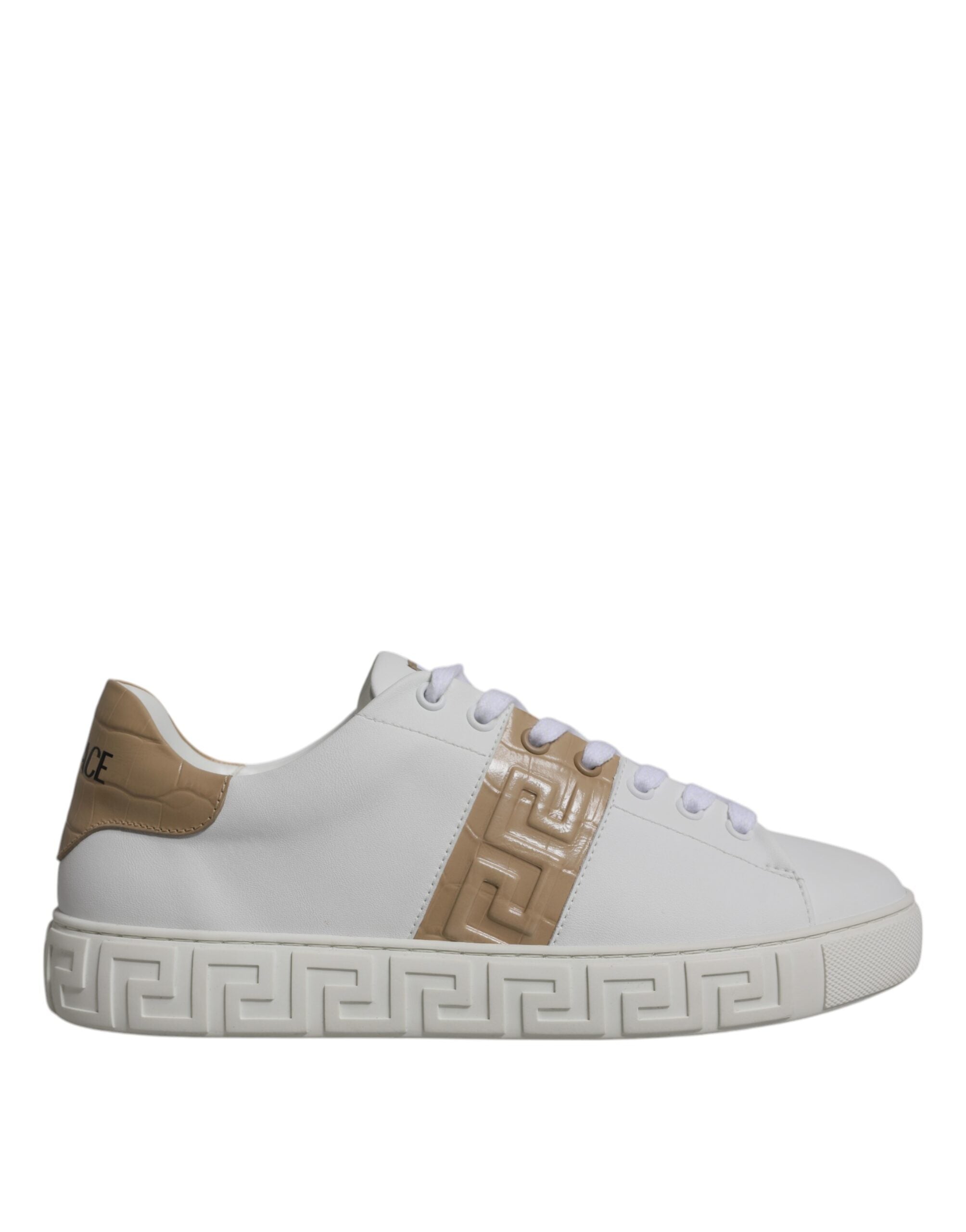 Versace Leather Logo Outfito.ae