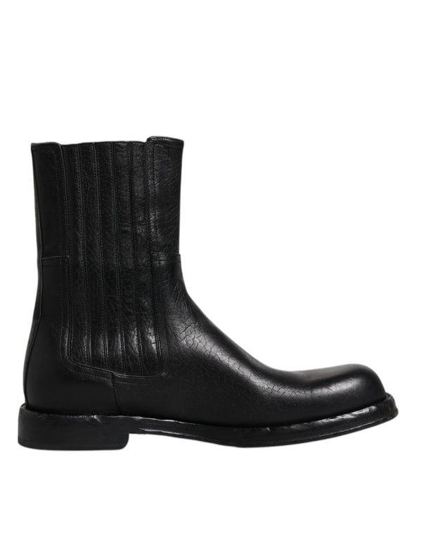 Dolce & Gabbana Leather Cotton Outfito.ae