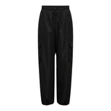 Only Only Black Cotton Pant (Waist Size: XS/32, nan: nan, nan: nan)