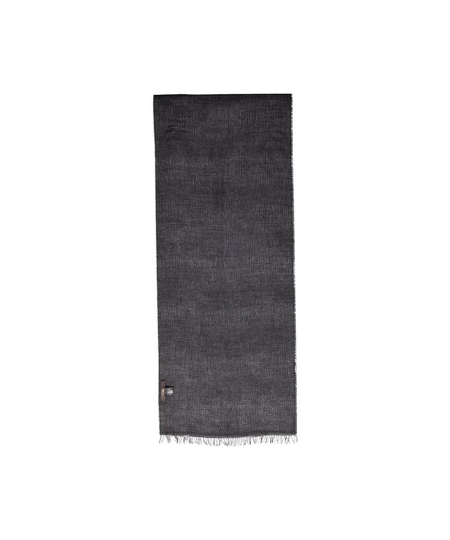 Alviero Martini Prima Classe Gray Polyacrylic Scarf