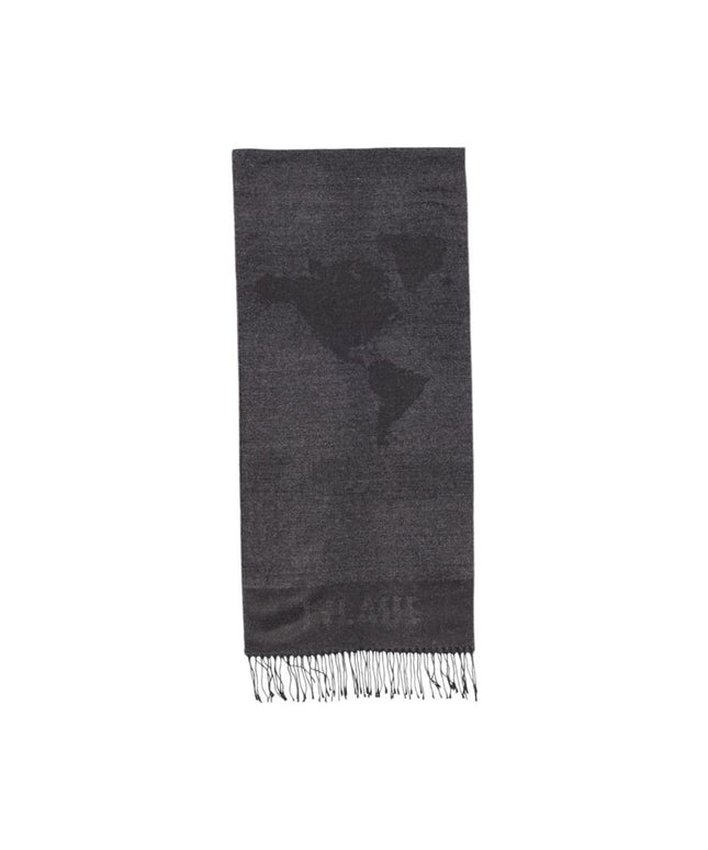Alviero Martini Prima Classe Gray Viscose Scarf