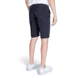 Antony Morato Black Cotton Bermuda