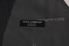 Dolce & Gabbana Gray STAFF Cotton Striped Vest