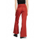 Vero Moda Red Polyester Pant