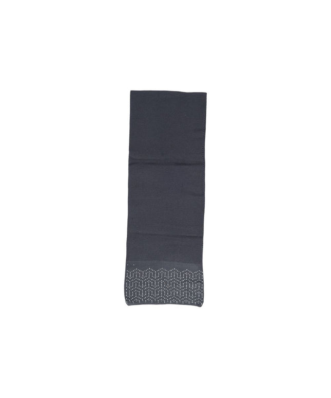 Pieces Gray Polyester Scarf