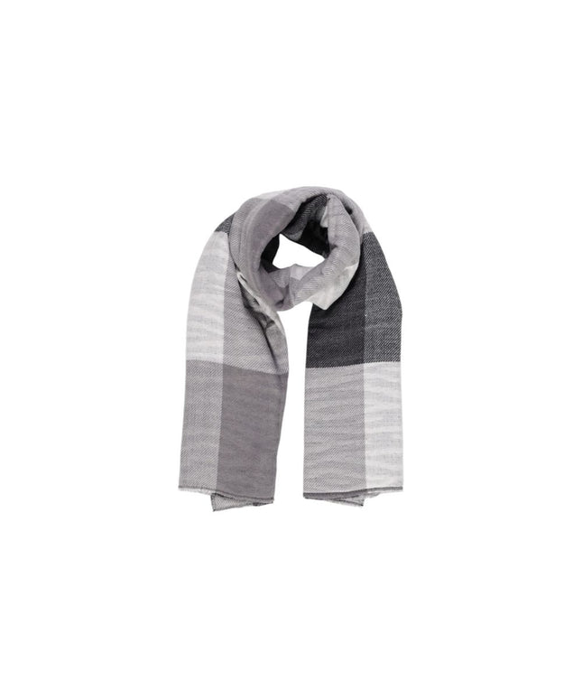 Pieces Black Recycled Polyester Scarf