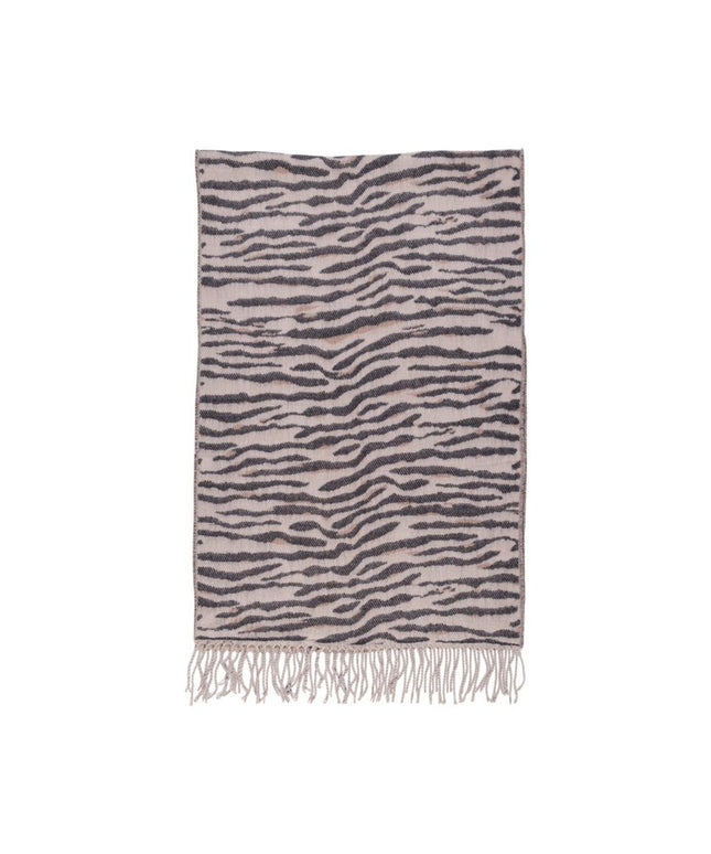 Pieces Beige Marabou Scarf