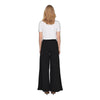 Jacqueline De Yong Black Recycled Polyester Pant