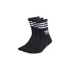 Adidas Adidas Black Cotton Sock (Socks: 40-42, nan: nan, nan: nan)