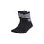 Adidas Adidas Black Cotton Sock (Socks: 40-42, nan: nan, nan: nan)
