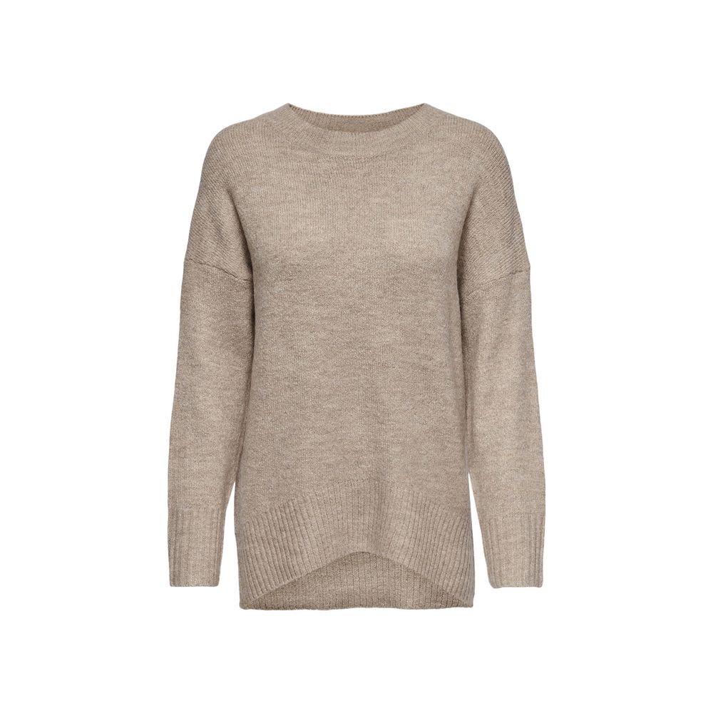 Only Only Beige Marabou Sweater (Italian Size WOMEN: IT38|XS, nan: nan, nan: nan)