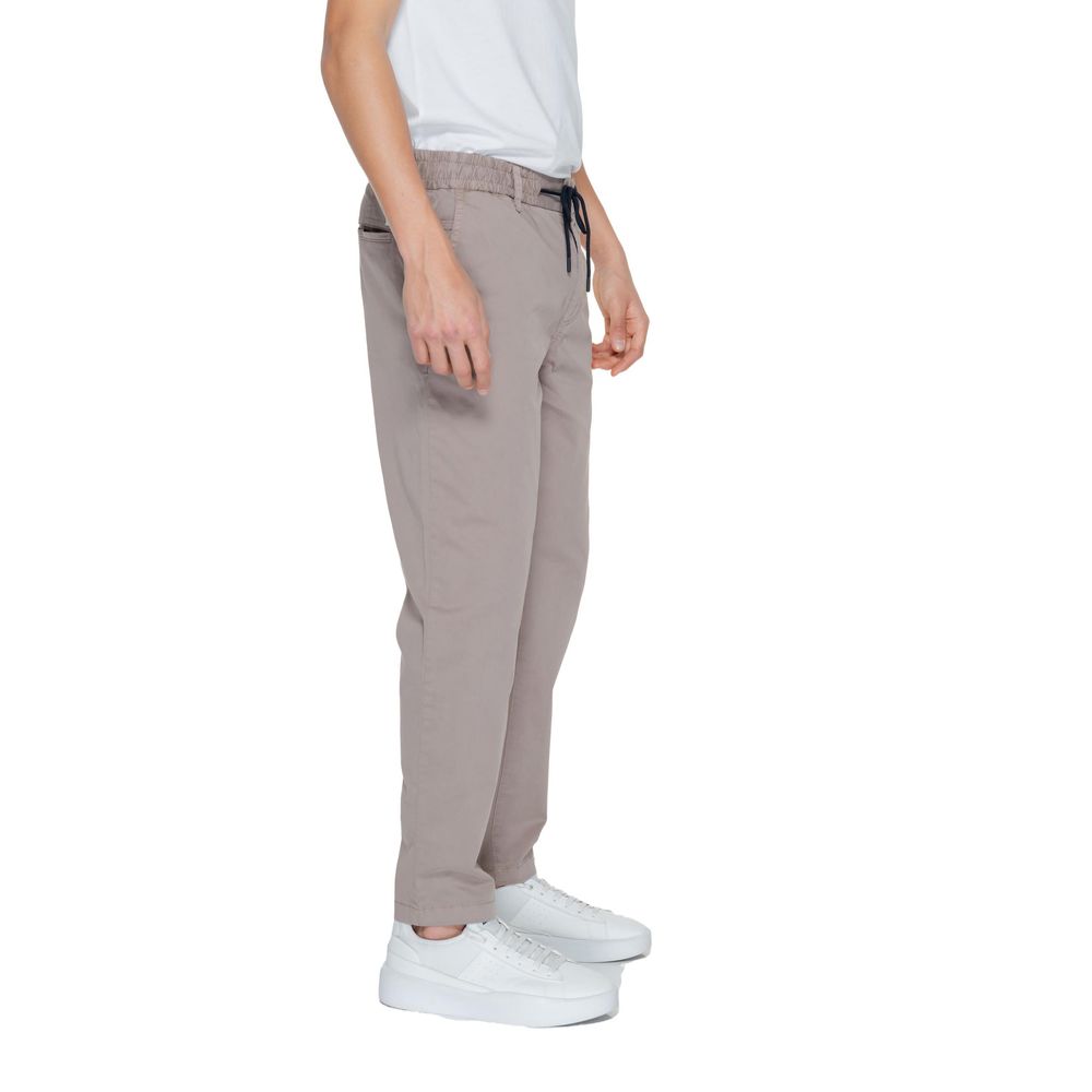 Hugo Boss Brown Cotton Pant