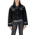 Morgan De Toi Black Polyester Coat