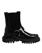 Dolce & Gabbana Leather Logo Outfito.ae