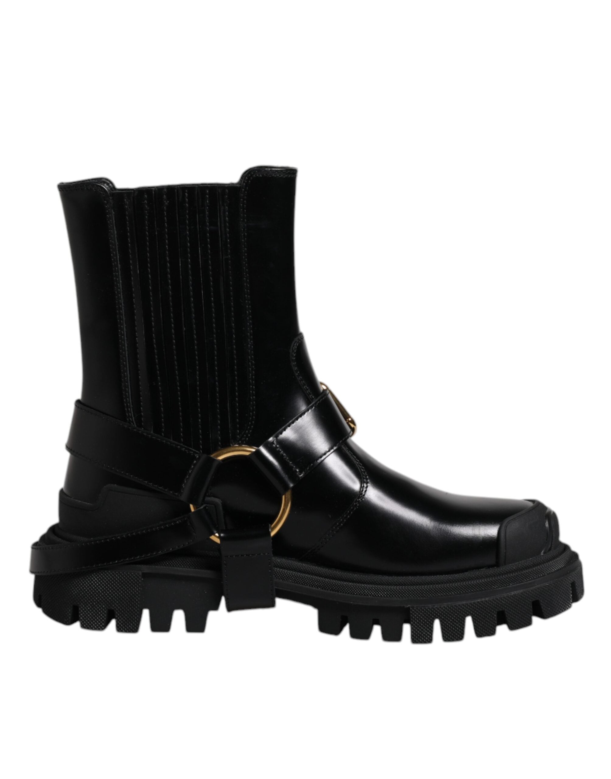 Dolce & Gabbana Leather Logo Outfito.ae