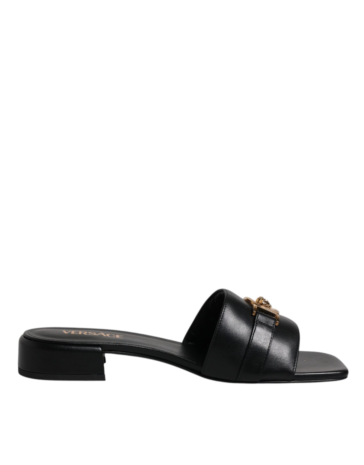 Versace Leather Logo Outfito.ae