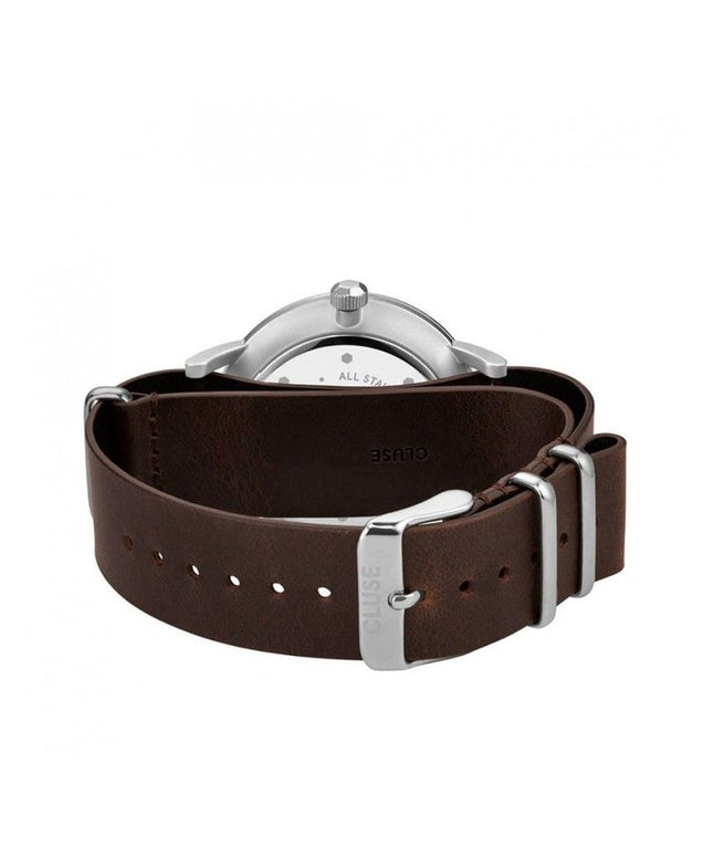 Cluse Brown Leather Watch