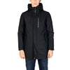Hydra Clothing Black Nylon Jackets & Coat