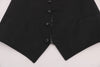 Dolce & Gabbana Gray STAFF Cotton Rayon Vest