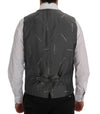 Dolce & Gabbana Gray STAFF Cotton Rayon Vest