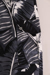 Dolce & Gabbana Gray Banana Leaf Cotton Pants
