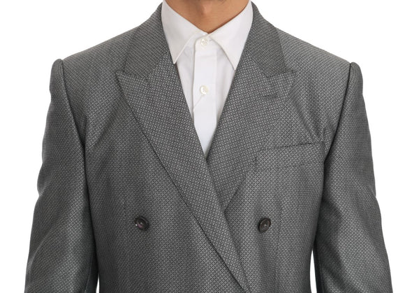 بدلة دولتشي آند غابانا سوداء مرنة بقصّة Slim Fit من Crystal Bee