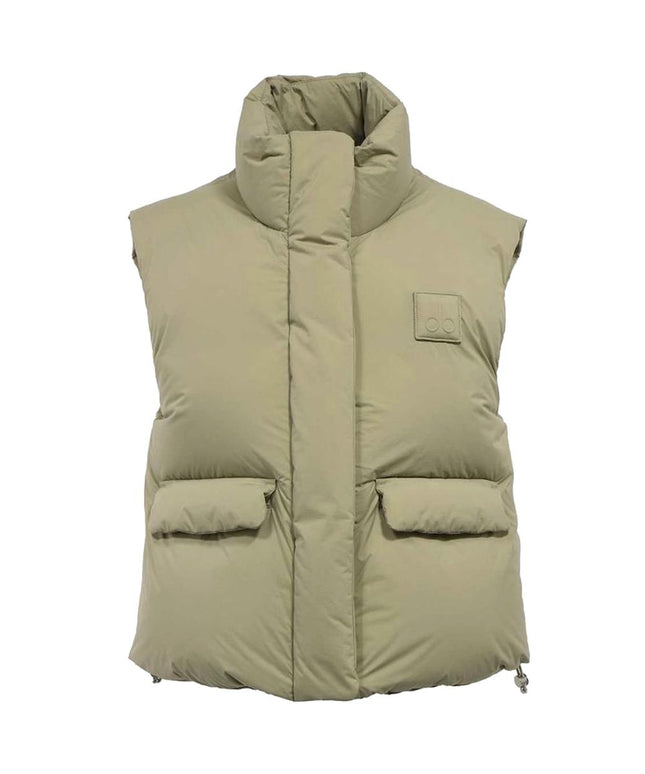 Moose Knuckles Green Nylon Women Vest