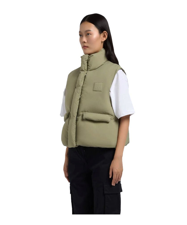 Moose Knuckles Green Nylon Women Vest