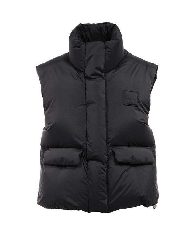 Moose Knuckles Black Nylon Women Vest