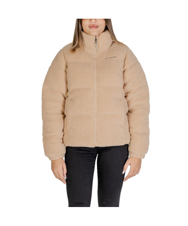 Columbia Beige Nylon Coat