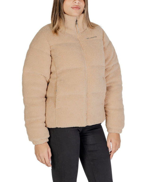 Columbia Beige Nylon Coat