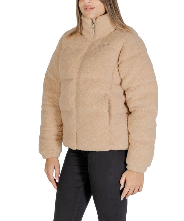 Columbia Beige Nylon Coat
